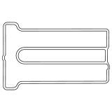 Cometic Lotus Twin Cam .060in AFM Valve Cover Gasket - Chain Driven thumbnail 2