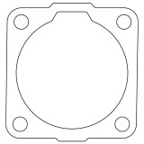 Cometic Nissan 1994-2001 SR20DE .032in AFM Throttle Body Gasket - S14 thumbnail 1