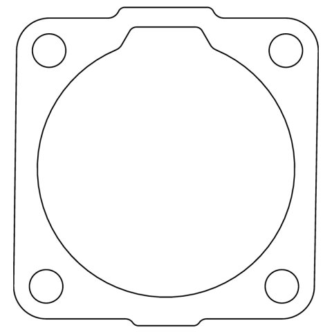 Cometic Nissan 1994-2001 SR20DE .032in AFM Throttle Body Gasket - S14