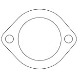 Cometic Mazda B6 .046in Fiber Thermostat Gasket thumbnail 1