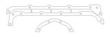Cometic Pontiac 350/400/428/455 V8 .094in Fiber Oil Pan Gasket Kit thumbnail 3