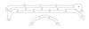 Cometic Pontiac 350/400/428/455 V8 .094in Fiber Oil Pan Gasket Kit thumbnail 5