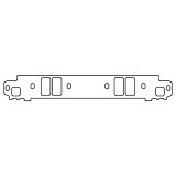 Cometic Chrysler Magnum V8 .125in Fiber Intake Manifold Gasket Set thumbnail 3