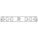 Cometic Holden 253/304/308 V8 .060in Fiber Intake Manifold Gasket thumbnail 1