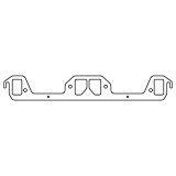 Cometic Chrysler LA V8 .043in Copper Exhaust Manifold Gasket Set thumbnail 2