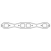 Cometic Chrysler B/RB .043in Copper Exhaust Manifold Gasket Set thumbnail 4