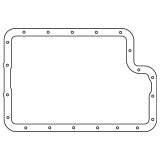 Cometic Ford E40D/4R100 .094in FML Transmission Oil Pan Gasket thumbnail 2