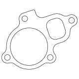 Cometic Nissan QR25DE .018in AFM Water Outlet Gasket - 2002-2018 thumbnail 1