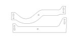 Cometic Chrysler LA V8 .060in Fiber Intake Rail Gasket Kit thumbnail 2