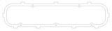 Cometic Buick Big Block V8 .094in Fiber Valve Cover Gasket thumbnail 4