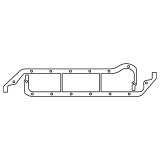 Cometic Ford 8BA/8CM Flathead V8 .060in KF Oil Pan Gasket thumbnail 2