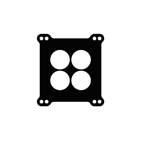 Cometic Holley 4 BBL .060in Fiber Carburetor Mounting Gasket - 4 Hole - 1.750in Holes