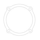 Cometic Chrysler Gen-2 Hemi .060in AFM Water Pump Gasket thumbnail 1