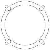 Cometic Chrysler Gen-2 Hemi .060in AFM Water Pump Gasket thumbnail 2