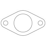 Cometic Subaru EJ205 .064in AM Exhaust Pipe Gasket Set thumbnail 2