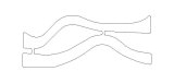 Cometic Ford Windsor .060in Fiber Intake End Seals Kit thumbnail 1