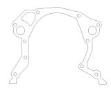 Cometic Ford 351C 335 Series V8 .020in Rubber Coated Steel Timing Cover Gasket thumbnail 3