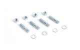 Cometic Carburetor Studs 1 1/2in Zinc Plated - Set of 4 With Washers and Nuts thumbnail 1