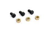 Cometic Torque Converter Bolts 3/8-24 x 5/8in-Grade 8 Black Oxide Finish w/ Nuts thumbnail 1