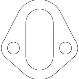 Cometic Chrysler/Ford/GM Fuel Pump Gaskets .031in Fiber - 2 Bolt - 10 Pack thumbnail 1