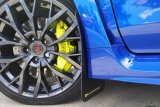 Rally Armor 15-21 Subaru WRX/STI Black UR Mud Flap w/Green Logo thumbnail 4