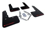 Rally Armor 17-22 Honda Civic Type R Black UR Mud Flap w/Red Logo thumbnail 1