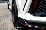 Rally Armor 17-22 Honda Civic Type R White UR Mud Flap w/Black Logo thumbnail 3