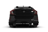 Rally Armor 17-19 Honda Civic Sport/Sport Touring Black UR Mud Flap w/Red Logo thumbnail 2