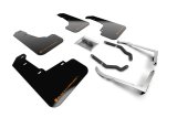 Rally Armor 18-23 Subaru Crosstrek Black UR Mud Flap w/Orange Logo thumbnail 4