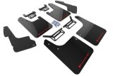 Rally Armor 12-24 Toyota 4Runner Black UR Mud Flap w/Red Logo thumbnail 1