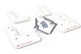Rally Armor 17-21 Honda Civic Sport/Sport Touring White UR Mud Flap w/Red Logo thumbnail 1