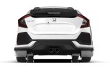 Rally Armor 17-21 Honda Civic Sport/Sport Touring White UR Mud Flap w/Red Logo thumbnail 2