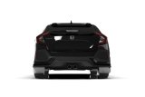 Rally Armor 17-21 Honda Civic Sport/Sport Touring White UR Mud Flap w/Black Logo thumbnail 3