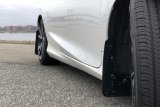 Rally Armor 16-21 Honda Civic Si White UR Mud Flap w/Red Logo thumbnail 2