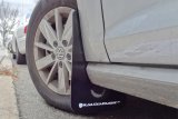 Rally Armor 15-21 MKVII VW Golf/GTI Black UR Mud Flap w/White Logo thumbnail 5