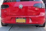 Rally Armor 15-21 MKVII VW Golf/GTI Black UR Mud Flap w/White Logo thumbnail 6