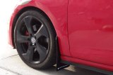 Rally Armor 15-21 MKVII VW Golf/GTI Black UR Mud Flap w/White Logo thumbnail 7