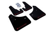Rally Armor 04-09 Mazda3/Speed3 Black UR Mud Flap w/ Red Logo thumbnail 1