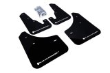 Rally Armor 04-09 Mazda3/Speed3 Black UR Mud Flap w/ White Logo thumbnail 1
