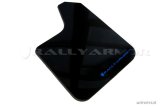 Rally Armor Universal Fit (No Hardware) Black UR Mud Flap w/ Grey Logo thumbnail 2