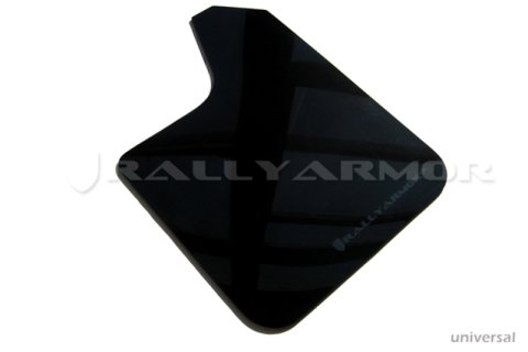 Rally Armor Universal Fit (No Hardware) Red UR Mud Flap w/ White Logo thumbnail 2