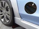 Rally Armor 12-16 Subaru Impreza 4D/5D Black UR Mud Flap w/Red Logo thumbnail 2