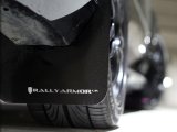 Rally Armor 12-16 Subaru Impreza 4D/5D Black UR Mud Flap w/White Logo thumbnail 2