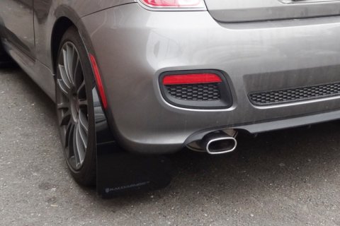 Rally Armor 12-18 Fiat 500 Black UR Mud Flap w/Red Logo thumbnail 7
