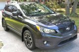 Rally Armor 13-17 Subaru Crosstrek XV Black UR Mud Flap w/Grey Logo thumbnail 4