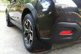 Rally Armor 13-17 Subaru Crosstrek XV Black UR Mud Flap w/Grey Logo thumbnail 6