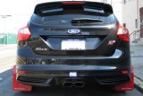 Rally Armor 12-19 Ford Focus ST / 16-19 RS Black Mud Flap w/Grey Logo thumbnail 3