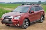 Rally Armor 14-18 Subaru Forester Black Mud Flap w/ Grey Logo thumbnail 5