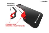 Rally Armor 18-23 Subaru Crosstrek Black UR Mud Flap w/Grey Logo thumbnail 3