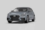 Rally Armor 19-21 Hyundai Elantra GT N Line/i30 Black UR Mud Flap w/Performance Blue Logo thumbnail 4